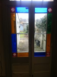 Beautiful French Doors rebuilt from scratch.
