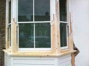 Listed building sash window repair London