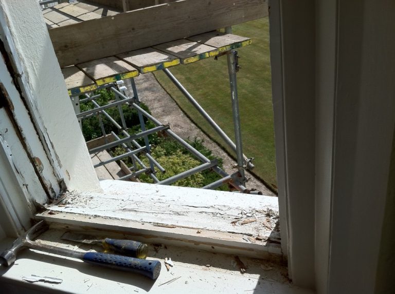 sash-window-sill-rotten - London Sash Window Repairs Ltd
