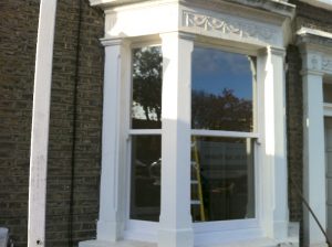 Double glaze existing sash window London