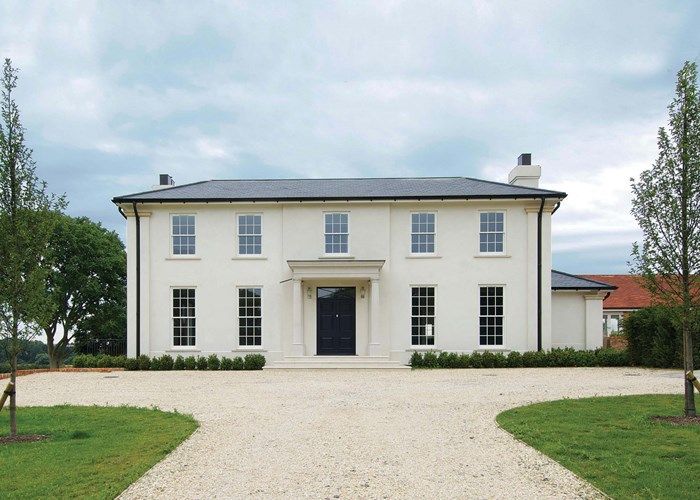 Listed sash windows, sympathetically restored and repaired.