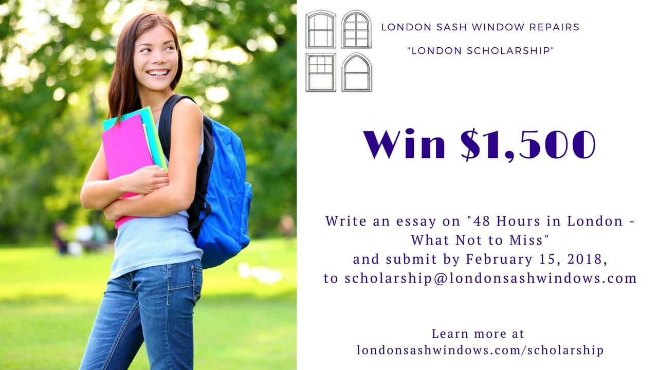 London Sash Windows Scholarship