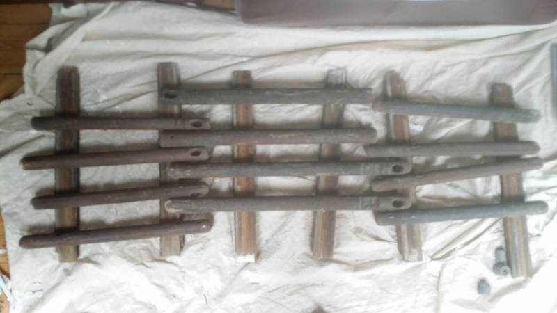 Original sash weights from East Dulwich