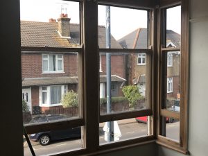 Sash windows draught proofed and refurbished Crouch End and Holloway