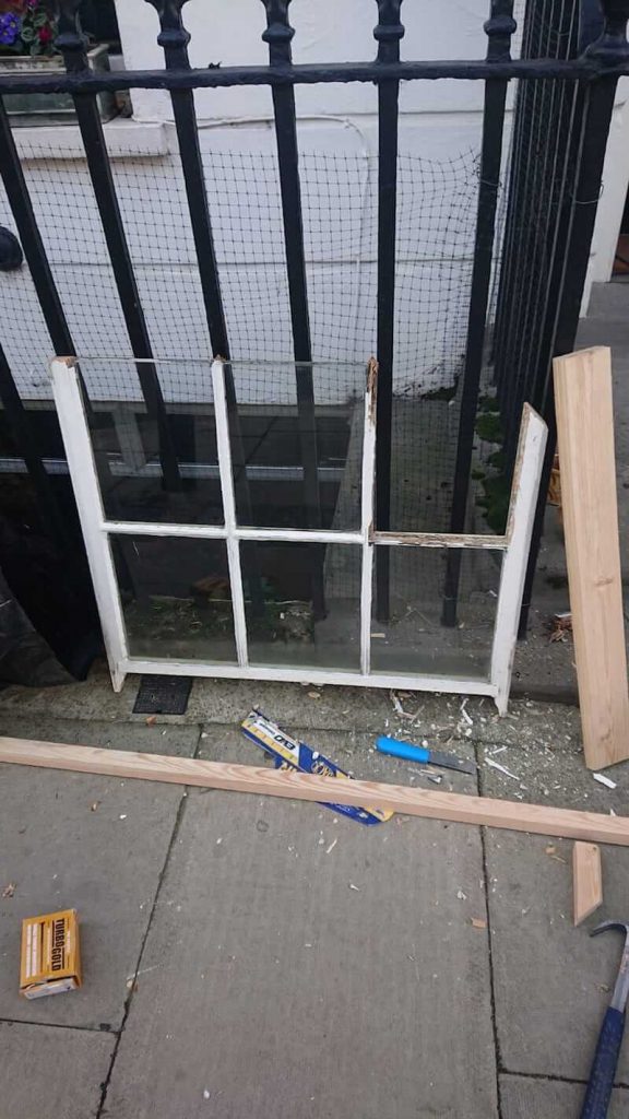 Sash window repair in North London