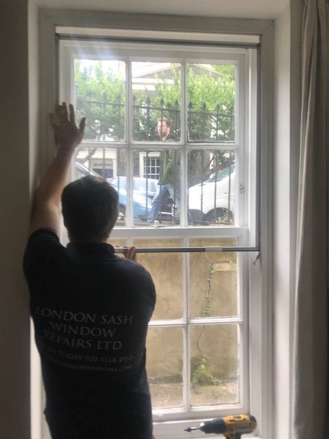 How secondary glazed sash windows were used by Islington council to sign off an incorrect install in a conservation area