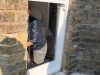 What will retrofitting original sash windows with double glazed units do for heat insulation?